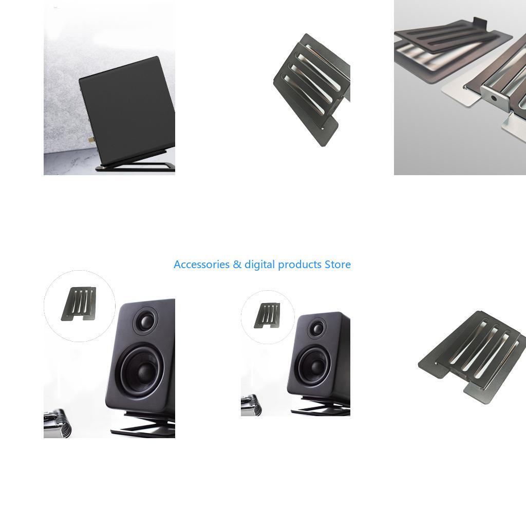 Speaker Desk Setup - Ergonomiczny stojak głośnikowy 77JD z kątem