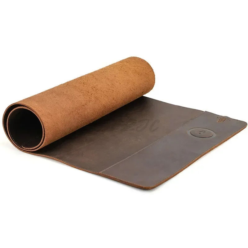 Desk Pad Leather Large - Podkładka pod mysz ze skóry bydlęcej