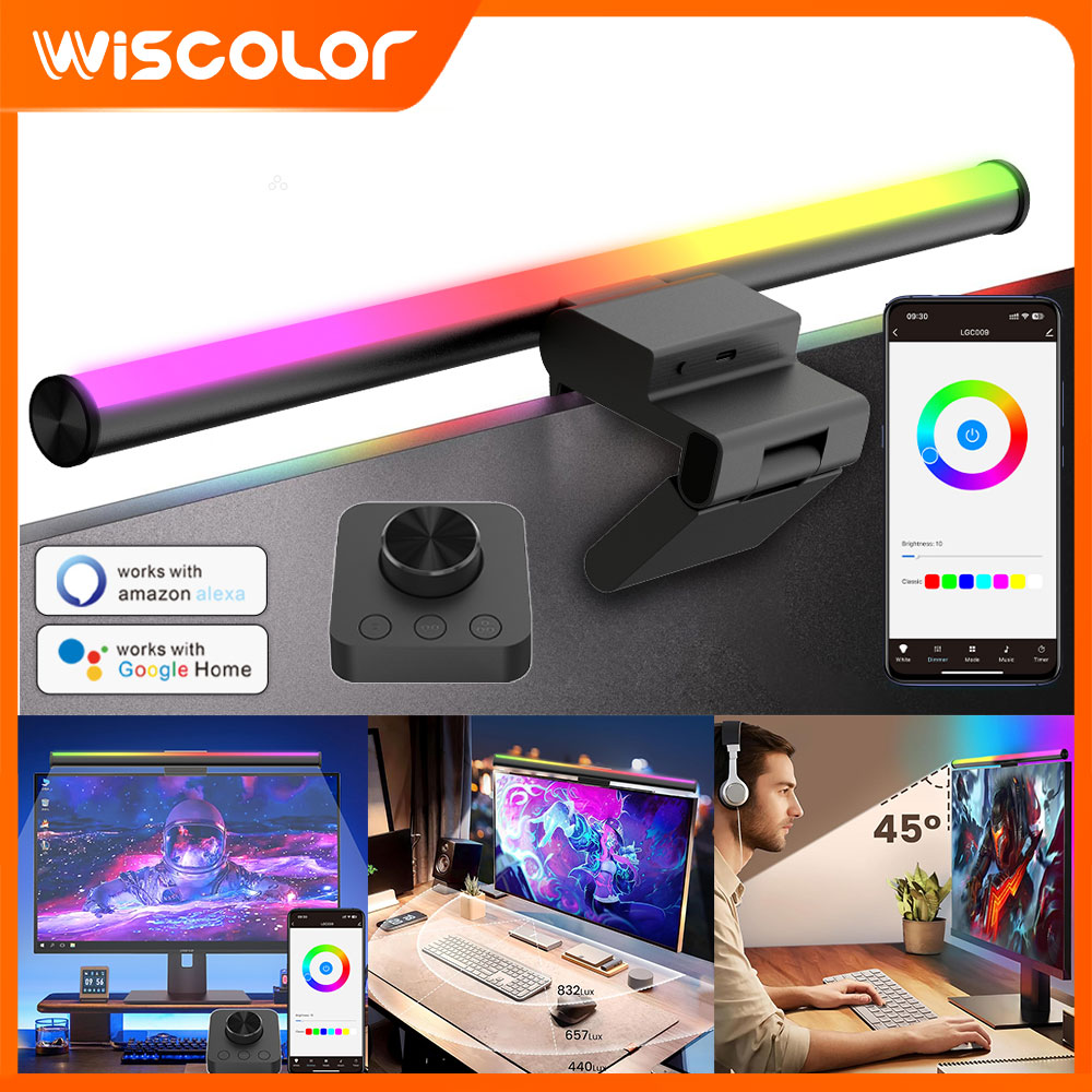 Setup Desk Monitor - Lampa wisząca na monitor, listwa świetlna