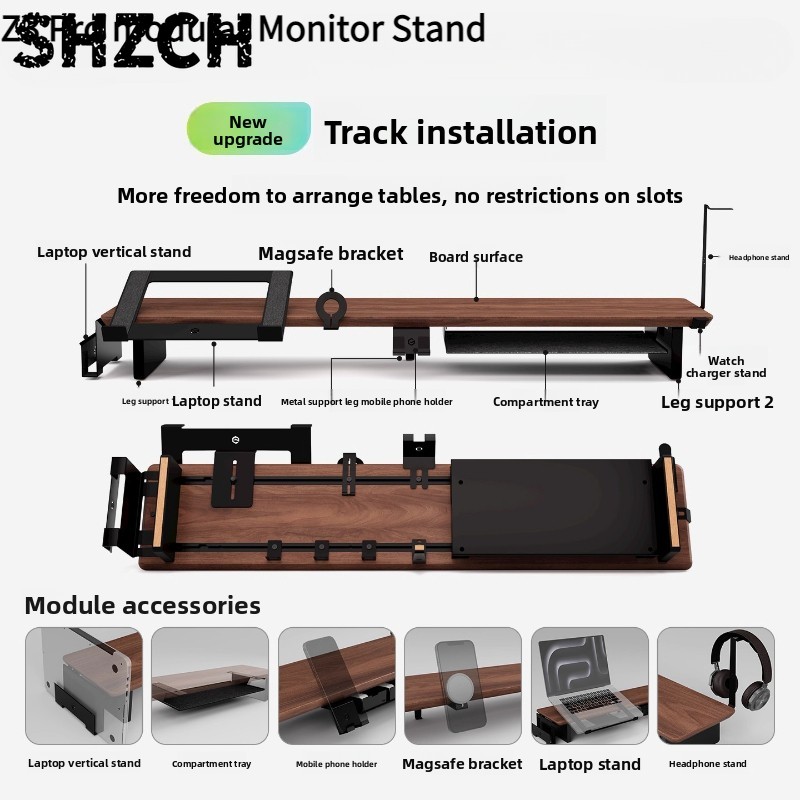 Monitor Riser Wood - Podstawka pod monitor Z3 Pro Modular,