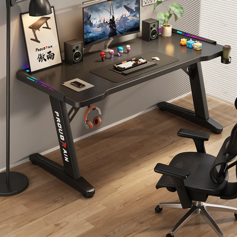 Desk Setup With Laptop And Monitor - Konsole do gier Biurka komputerowe Zestawy