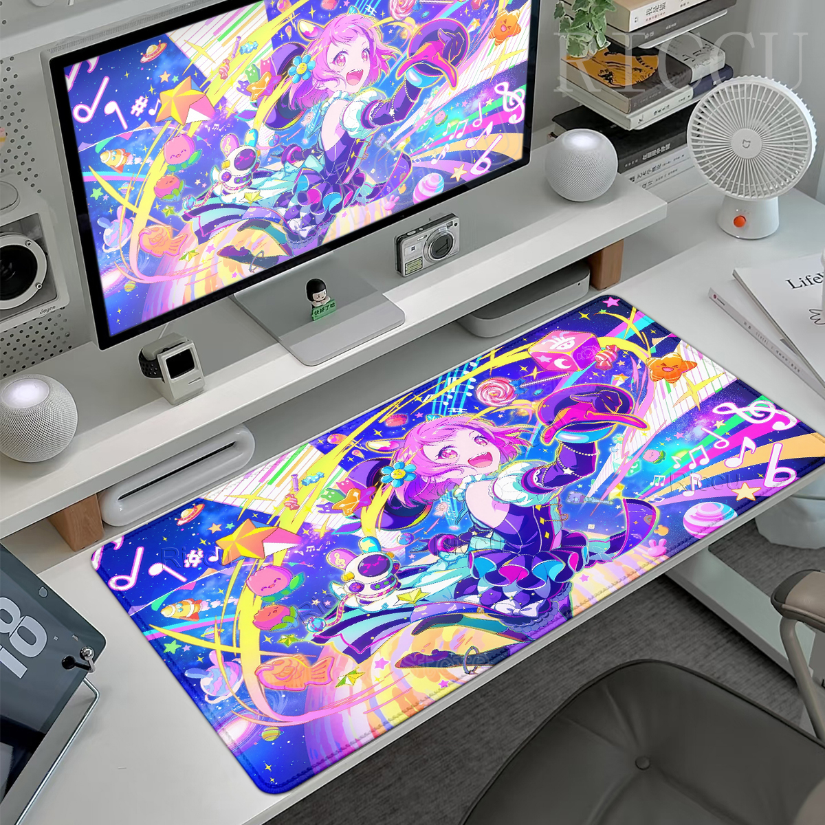 Desk Setup Accessories Aesthetic - Podkładki pod mysz Game Project Sekai