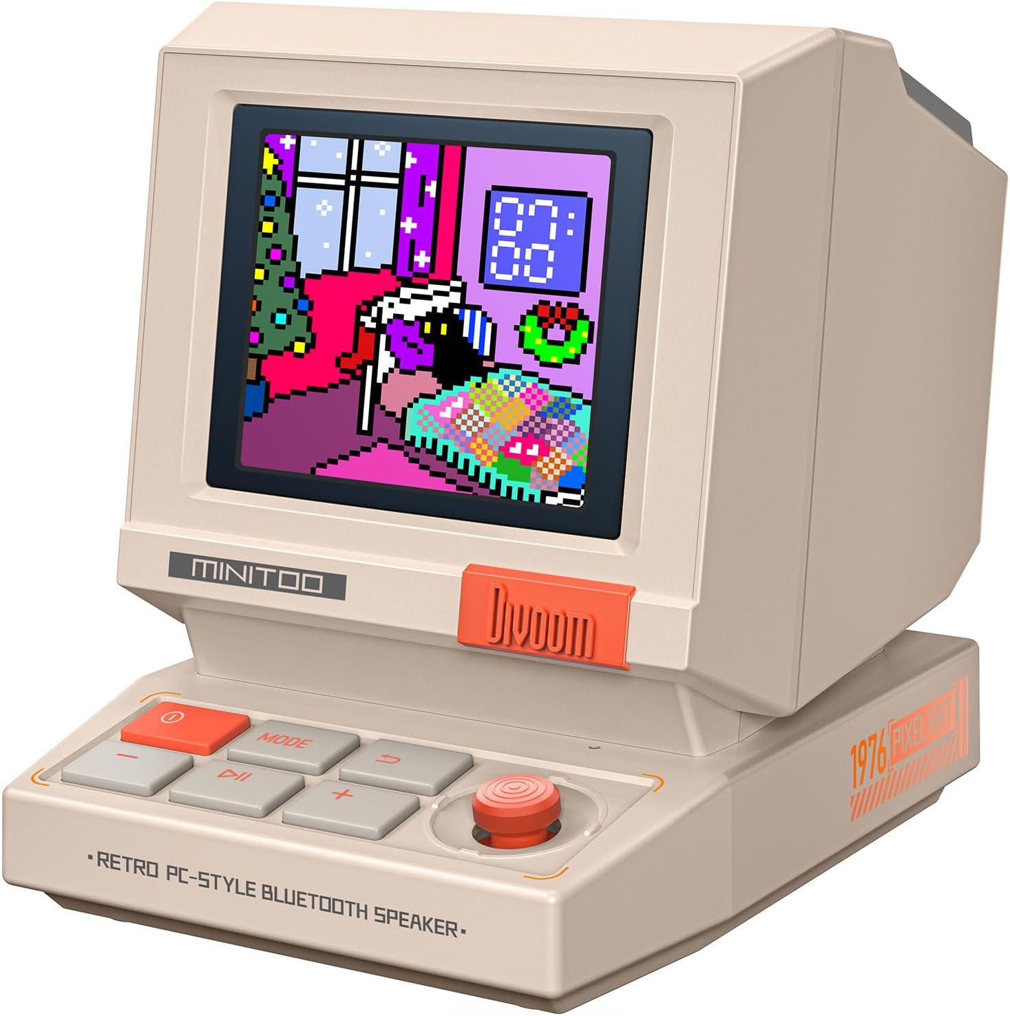 Speaker Desk Setup - Mini głośnik w stylu retro PC