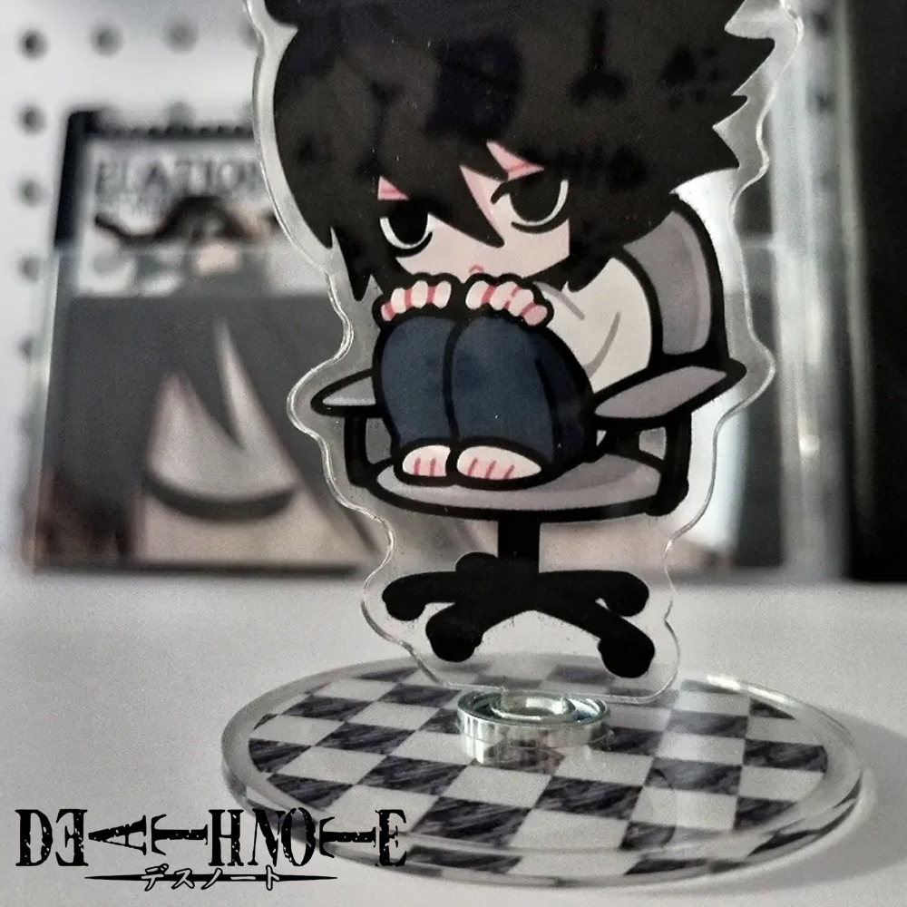 Desk Setup Decor - Anime Death Note Cosplay L.Lawliet Akrylowy