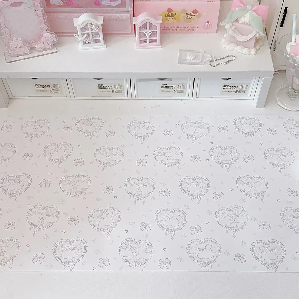 Desk Pad Leather Large - Podkładka na biurko z motywem kawaii,