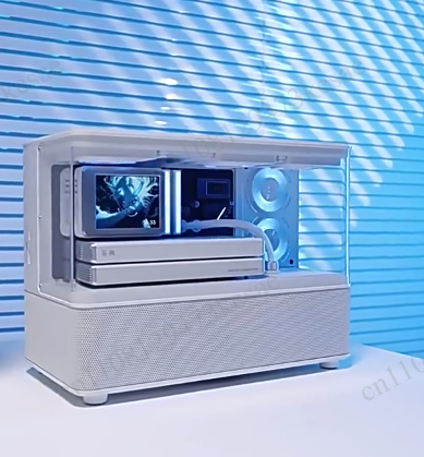 Speaker Desk Setup - Akustyczny głośnik Bluetooth w stylu obudowy,
