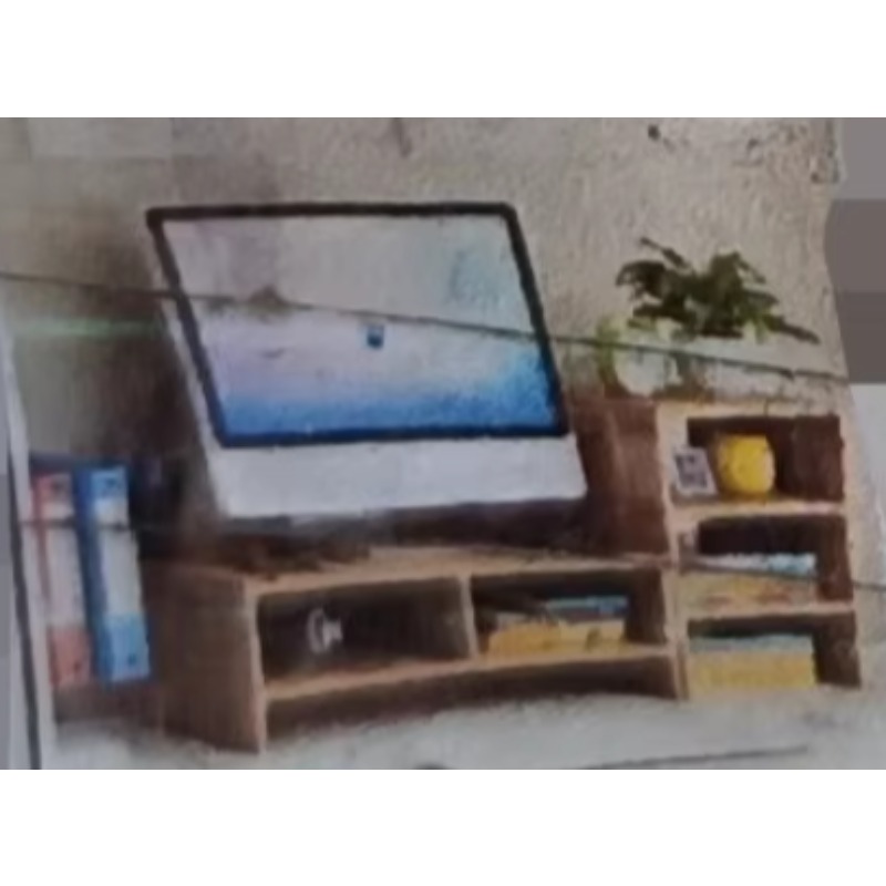 Monitor Riser Wood - Podstawka pod monitor z litego drewna,