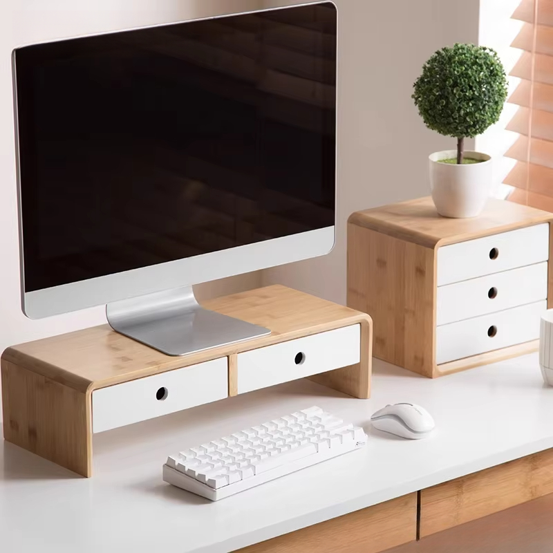Monitor Riser Wood - Podstawka pod monitor z bambusa, ekologiczny