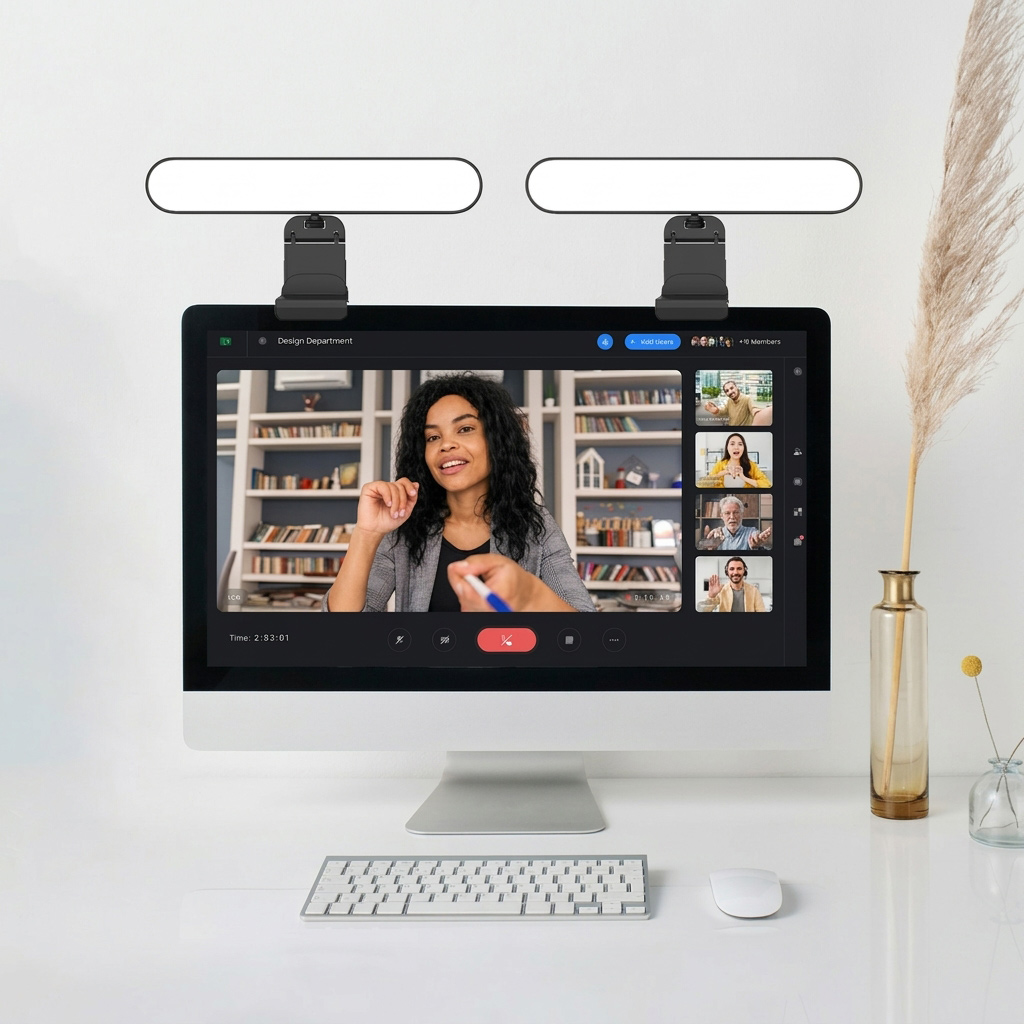 Dotykowa lampa LED z regulacją – Desk Setup Videos recenzja i cena