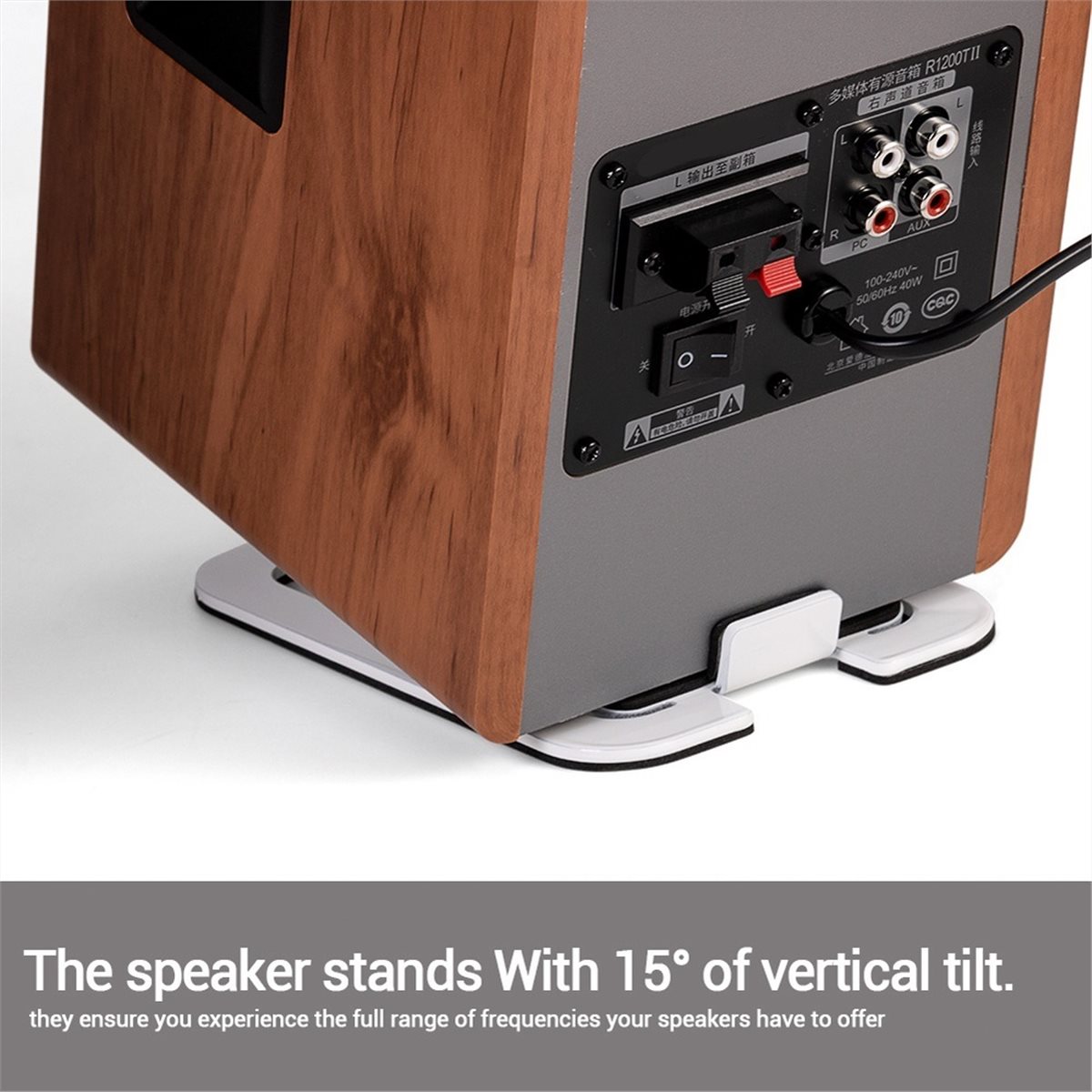 2 szt. Stojaki na głośniki biu – Speaker Desk Setup recenzja i cena
