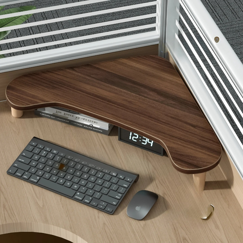 Narożny stojak na komputer, tr – Monitor Riser Wood recenzja i cena