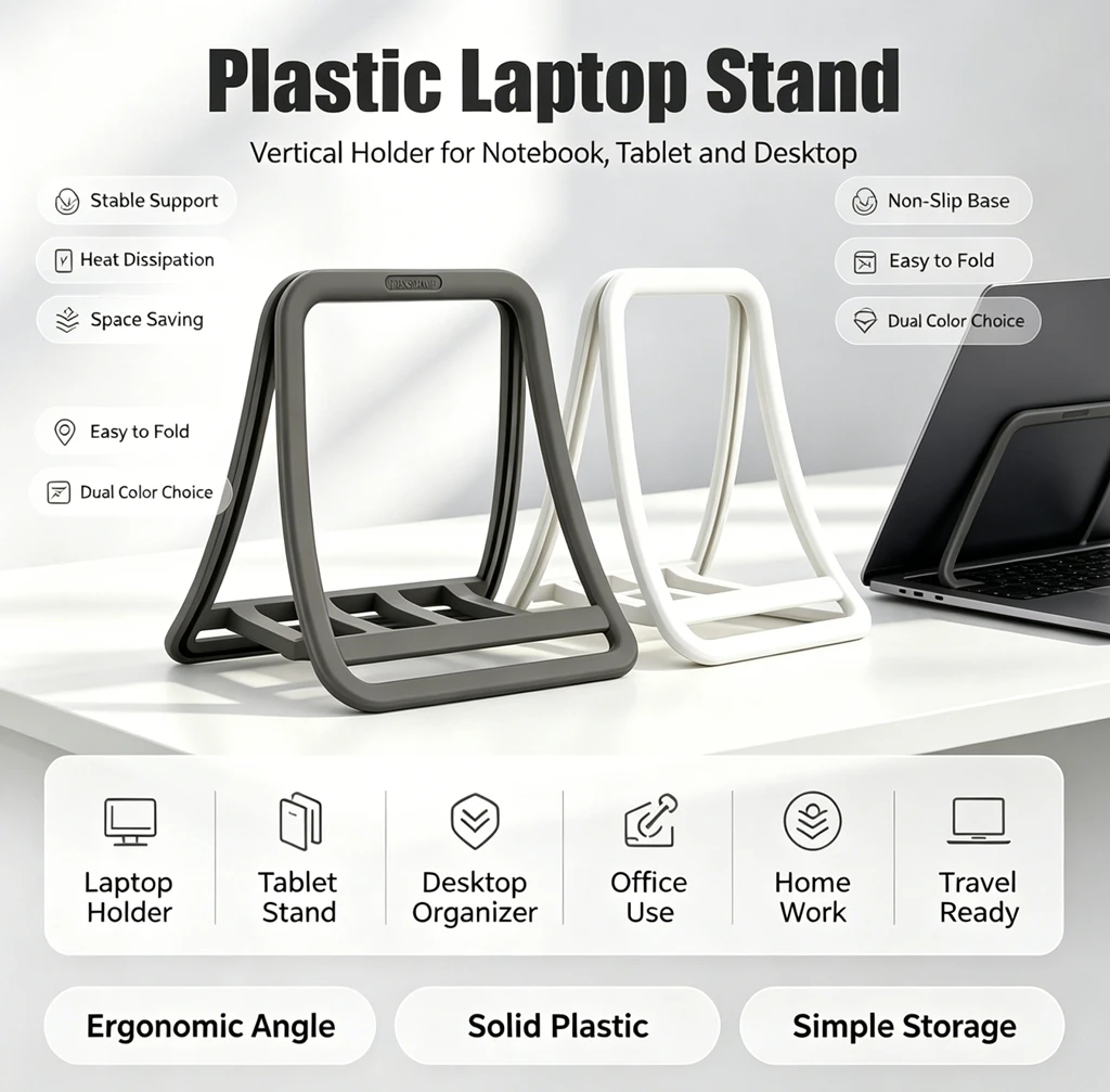 Pionowy stojak na laptopa, uch – Desk Setup Mac recenzja i cena