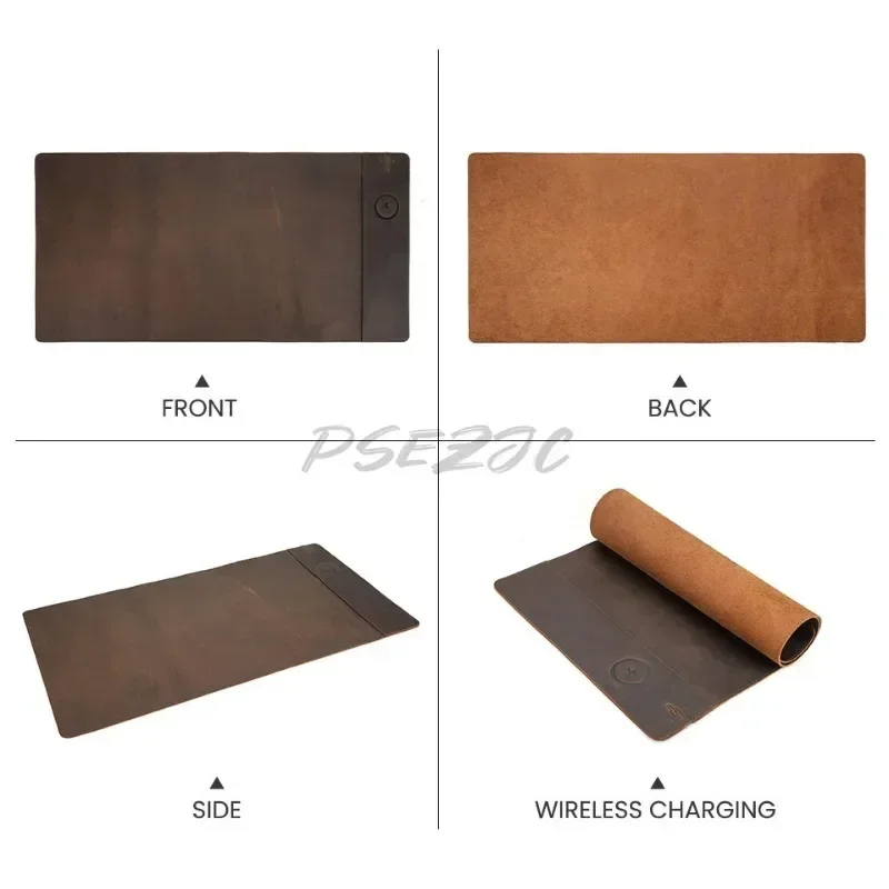 Podkładka pod mysz ze skóry by – Desk Pad Leather Large recenzja i cena