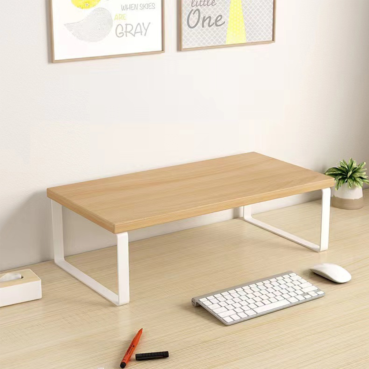 Drewniany podstawka pod monito – Monitor Riser Wood recenzja i cena