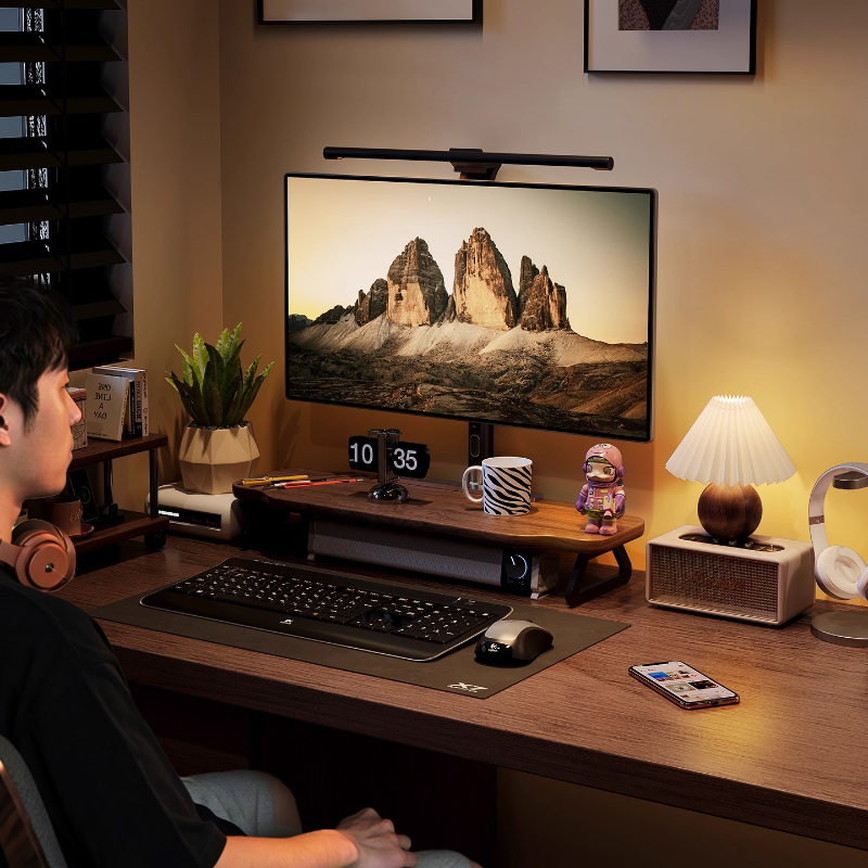 Podstawka pod monitor z drewna – Monitor Riser Wood recenzja i cena
