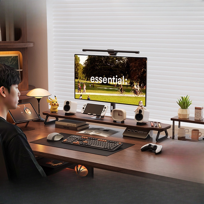 Podstawka pod monitor z drewna – Monitor Riser Wood recenzja i cena