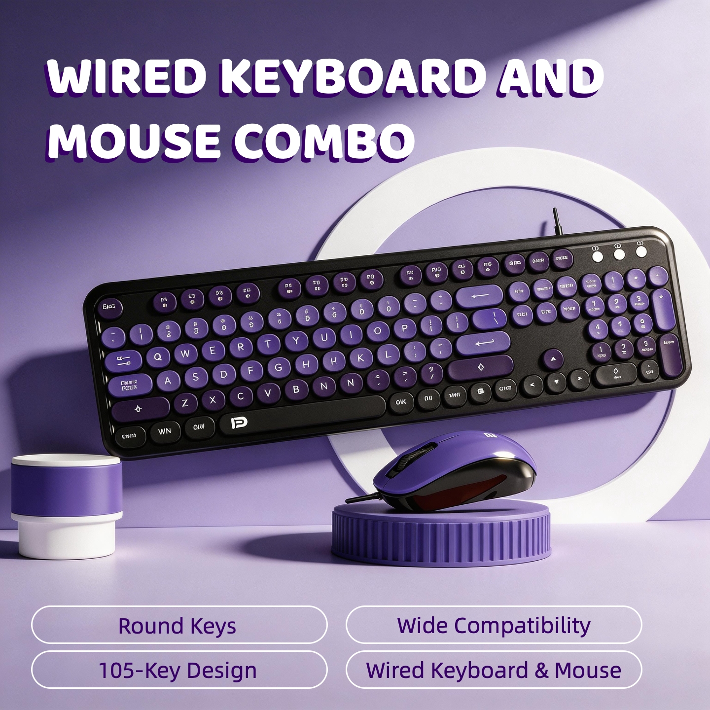 Estetyczny Zestaw Klawiatura i – Desk Setup Accessories Aesthetic recenzja i cena