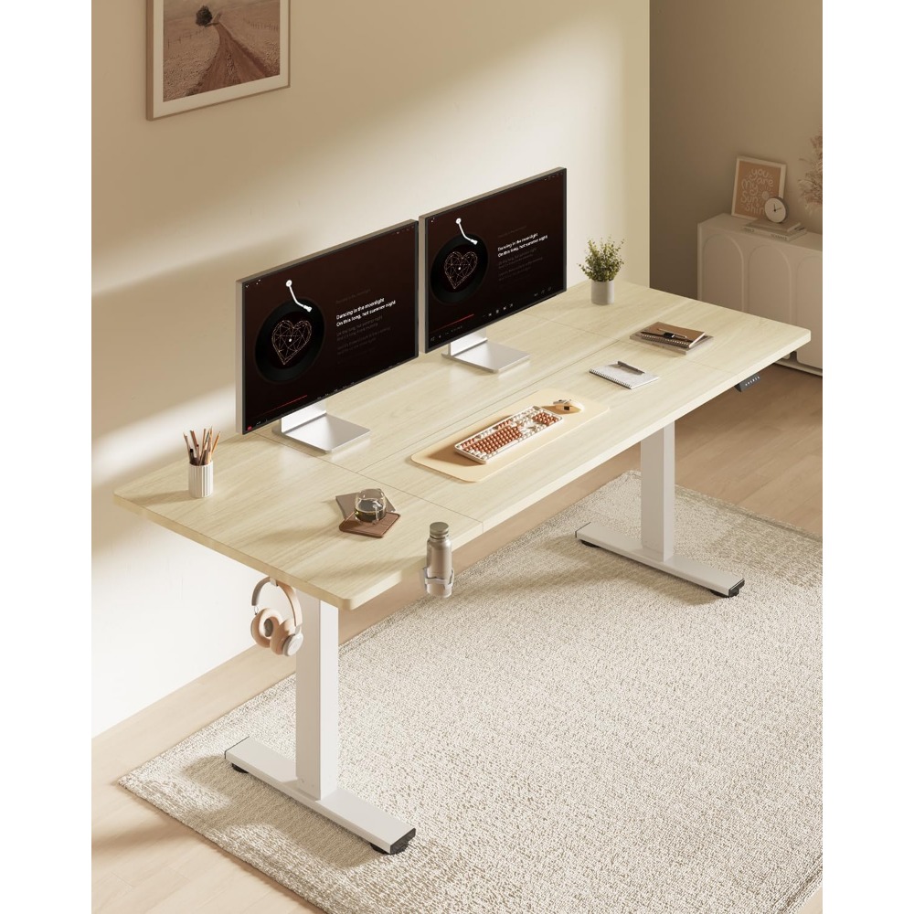 Elektryczne biurko stojące FLE – Setup Desk Monitor recenzja i cena