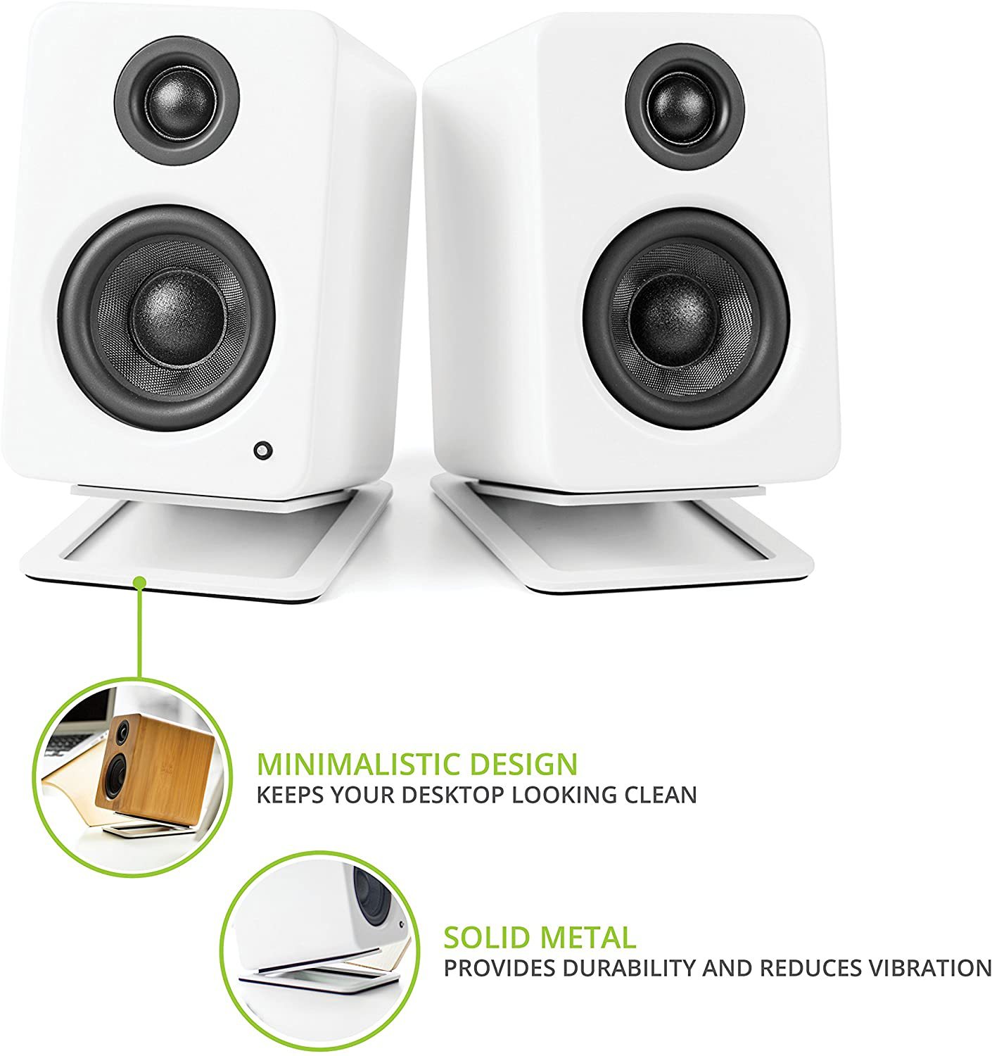 2 sztuki stojaków na głośniki  – Speaker Desk Setup recenzja i cena