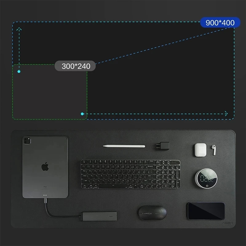 MIIIW Duża skórzana podkładka  – Desk Pad Leather Large recenzja i cena