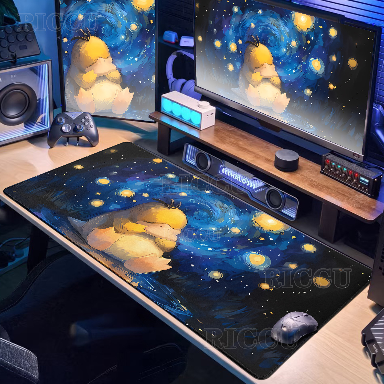 Podkładka pod mysz z motywem k – Desk Setup Pc And Laptop recenzja i cena