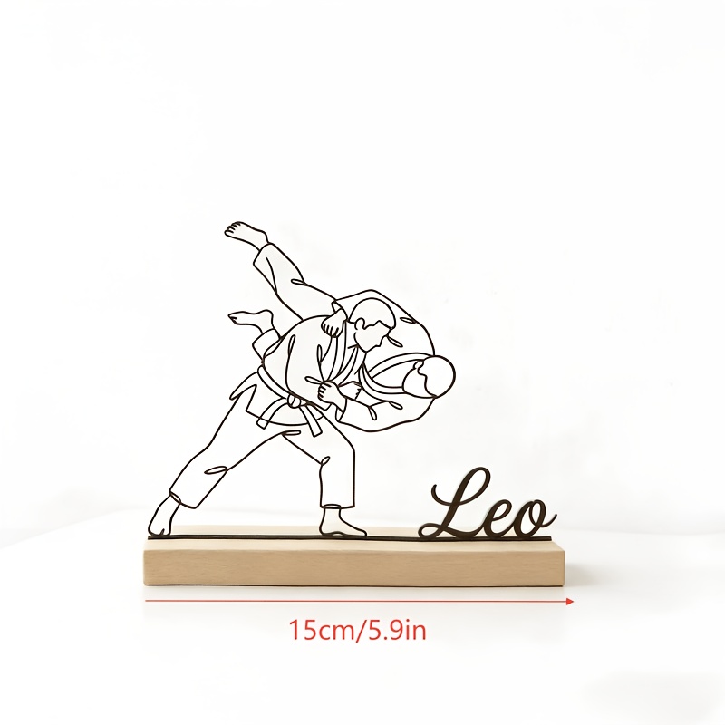 Personalizowana Statuetka Judo – Desk Setup Decor recenzja i cena