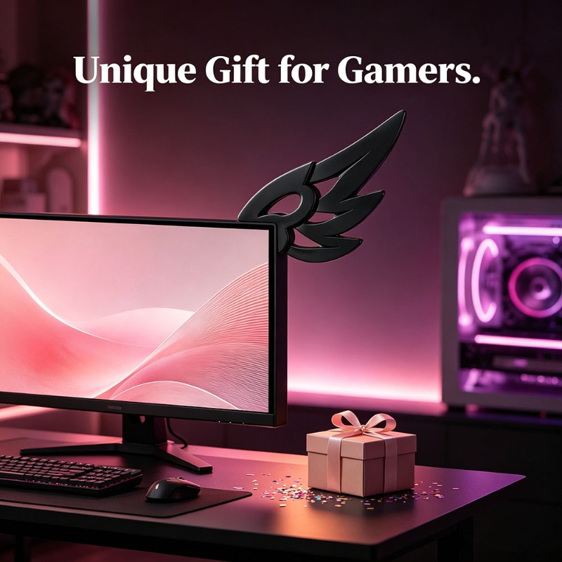 Urocze 3D ozdoby w kształcie s – Desk Setup No Computer recenzja i cena
