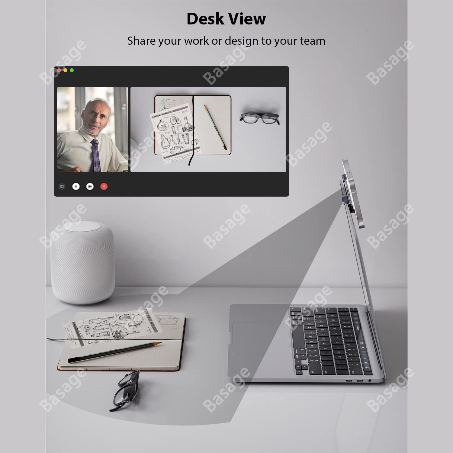 Uchwyt kamery Continuity do la – Desk Setup Mac recenzja i cena