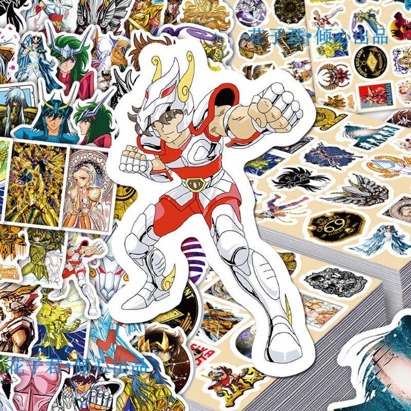 101 szt. Naklejki Anime Saint  – Desk Setup Decor recenzja i cena