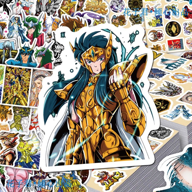 101 szt. Naklejki Anime Saint  – Desk Setup Decor recenzja i cena