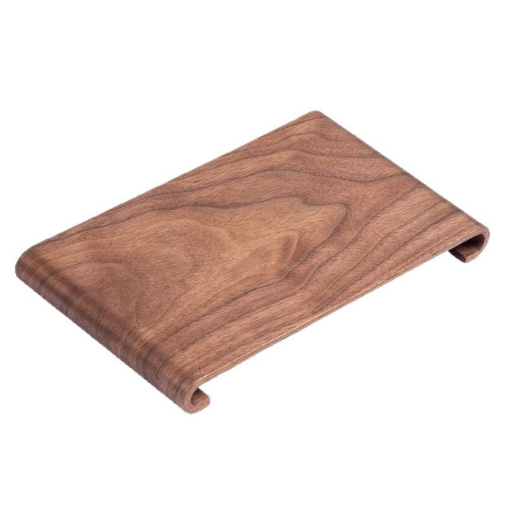 Drewniana taca na kawę i herba – Desk Setup At Home recenzja i cena