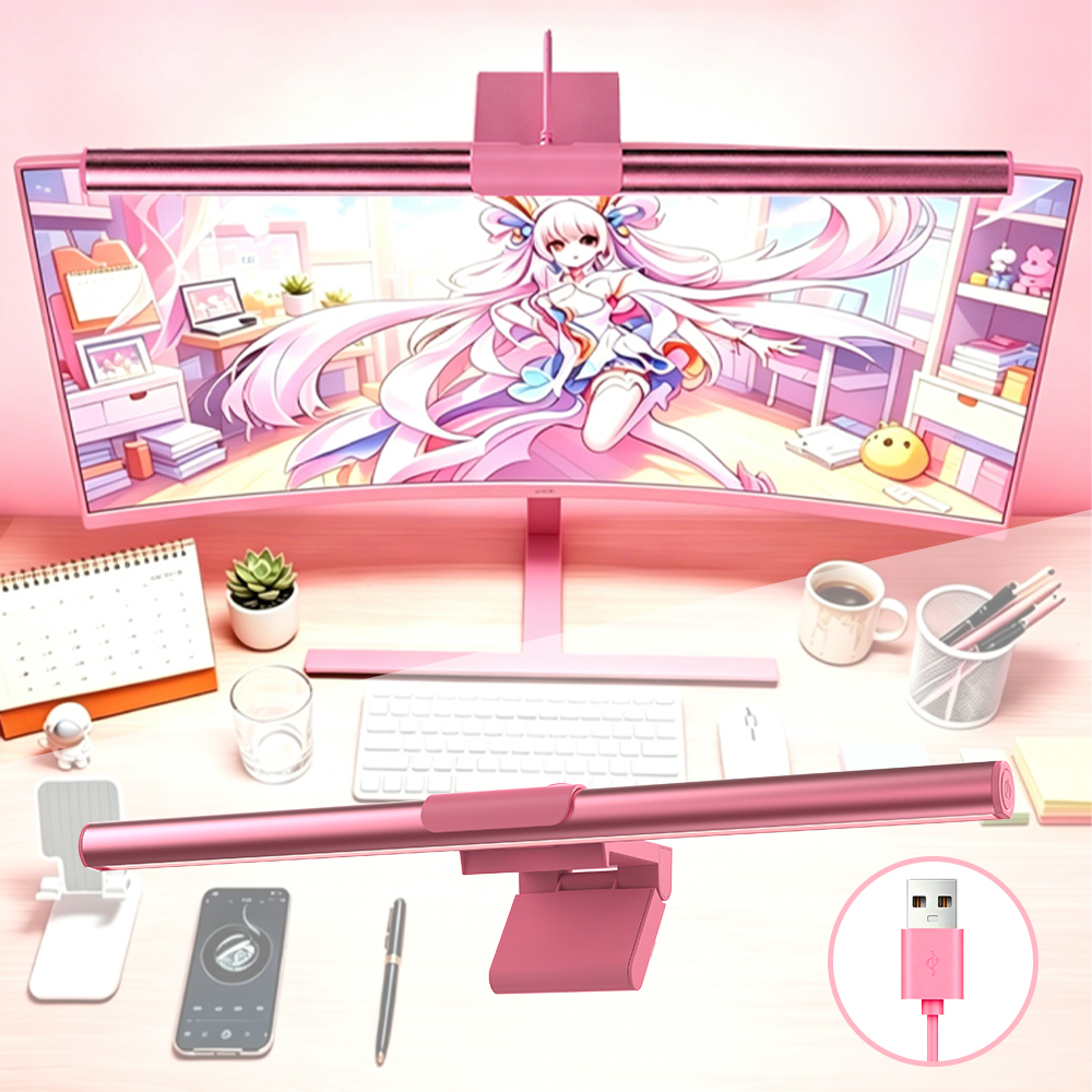 Dekoracja monitora z listwą św – Setup Desk Monitor recenzja i cena