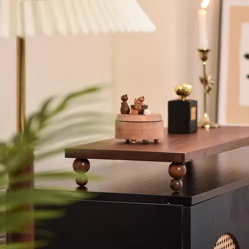 Stojak na monitor w stylu vint – Monitor Riser Wood recenzja i cena