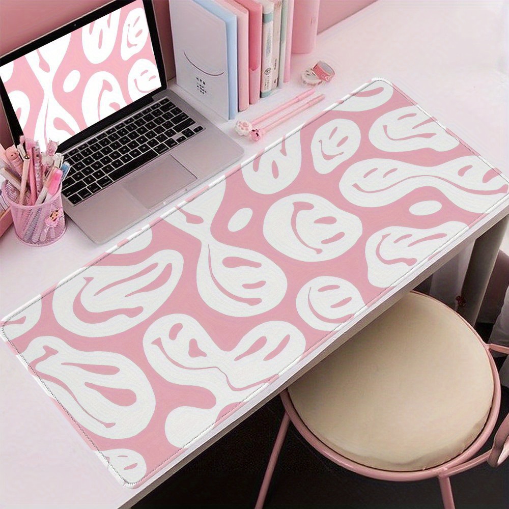 Estetyczna różowa podkładka na – Desk Setup For Studying recenzja i cena