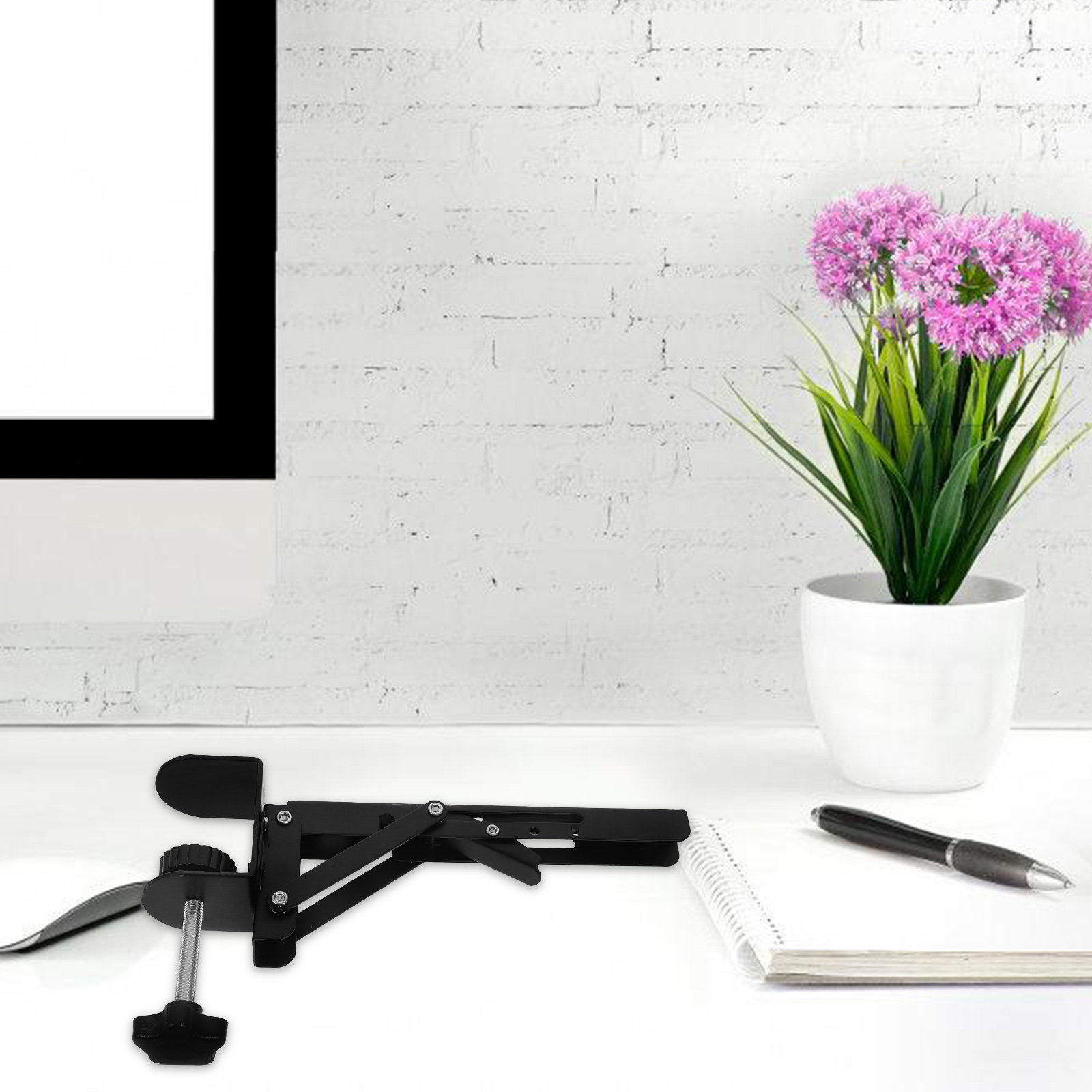 2 szt. Ergonomiczna półka z uc – Desk Setup With Keyboard Tray recenzja i cena