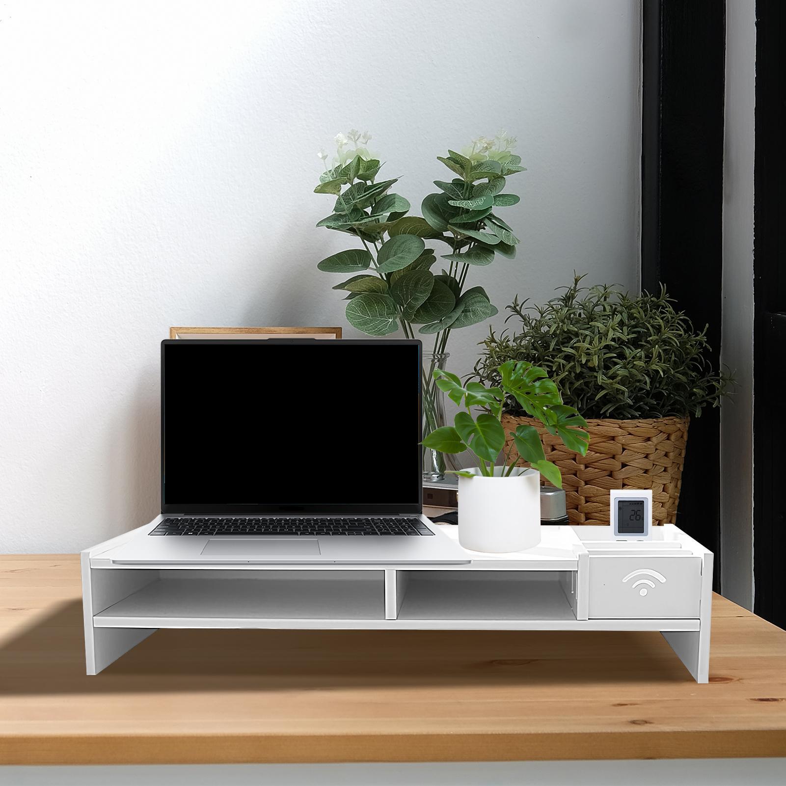 Organizer na biurko z 3 poziom – Monitor Riser Wood recenzja i cena