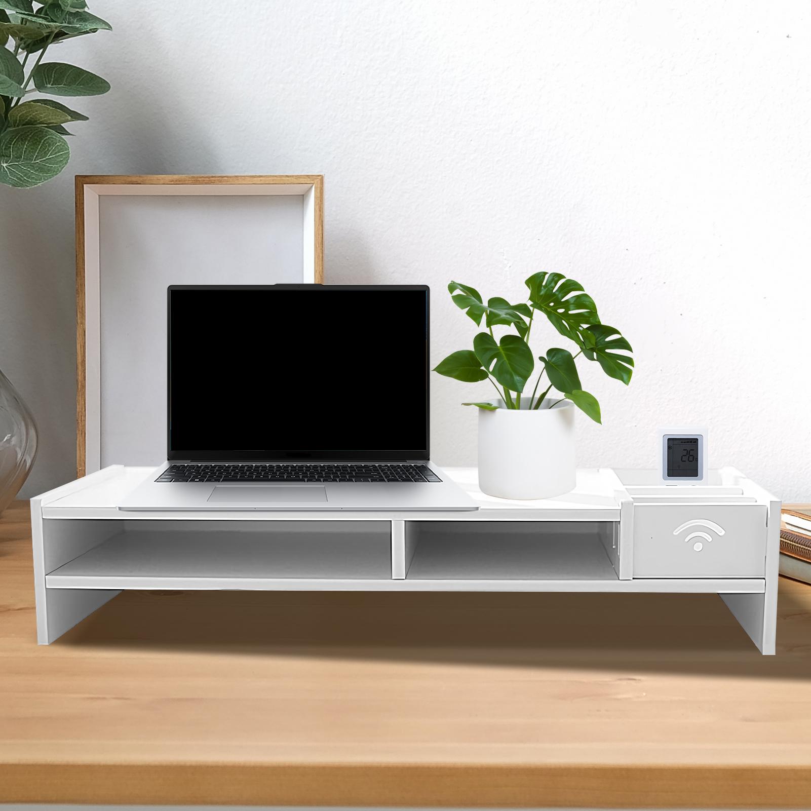 Organizer na biurko z 3 poziom – Monitor Riser Wood recenzja i cena