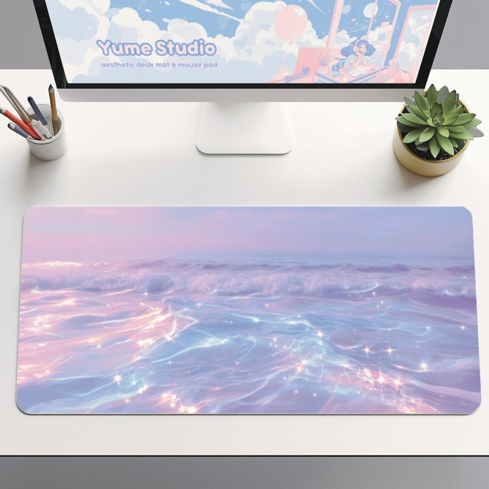 Estetyczna Pastelowa Podkładka – Desk Setup Accessories Aesthetic recenzja i cena