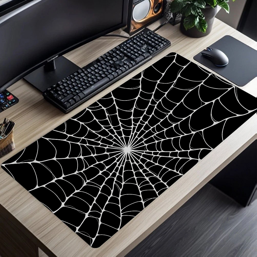 Abstrakcyjna czarno-biała podk – Desk Setup Pc And Laptop recenzja i cena