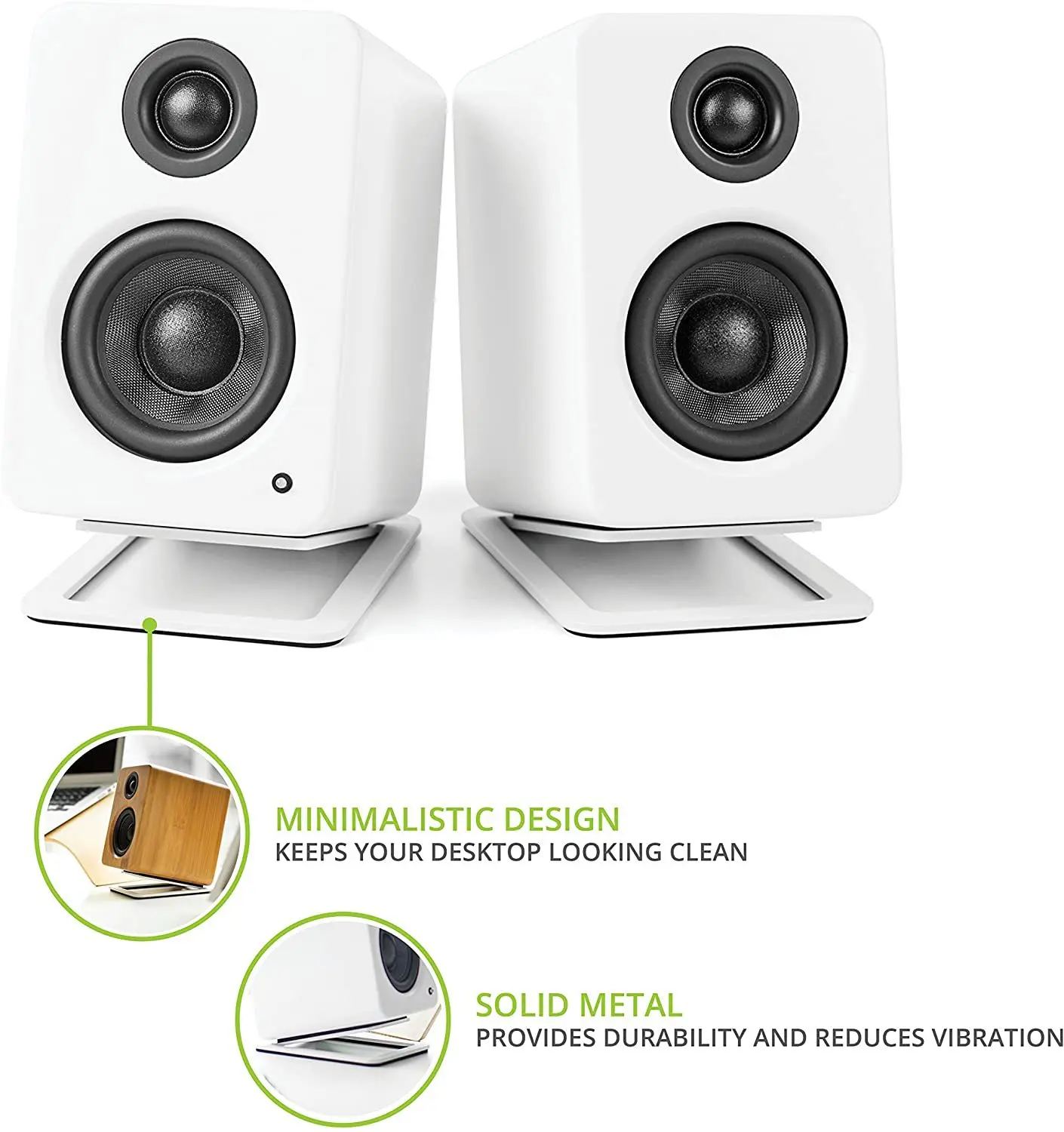 2 szt. Stojaki na głośniki biu – Speaker Desk Setup recenzja i cena