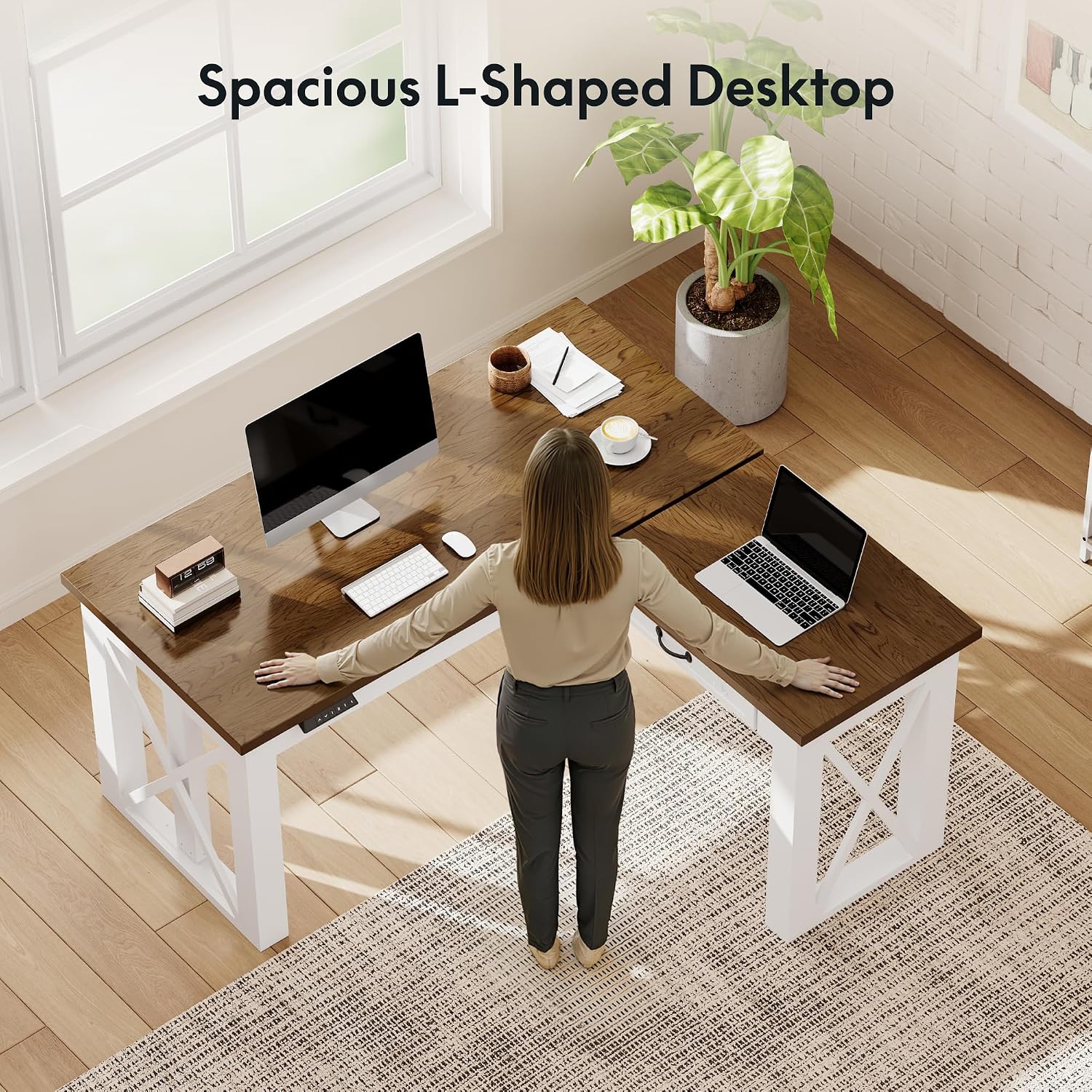 Biurko stojące w kształcie lit – Setup Desk Monitor recenzja i cena