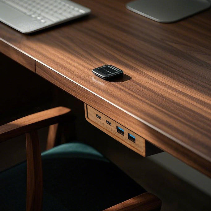 Hub USB 3.2 z samoprzylepnym m – Monitor Riser Wood recenzja i cena