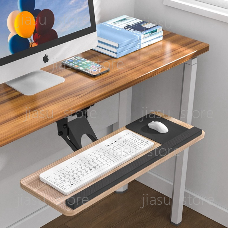 ‌ Ergonomiczna podkładka pod k – Desk Setup With Keyboard Tray recenzja i cena