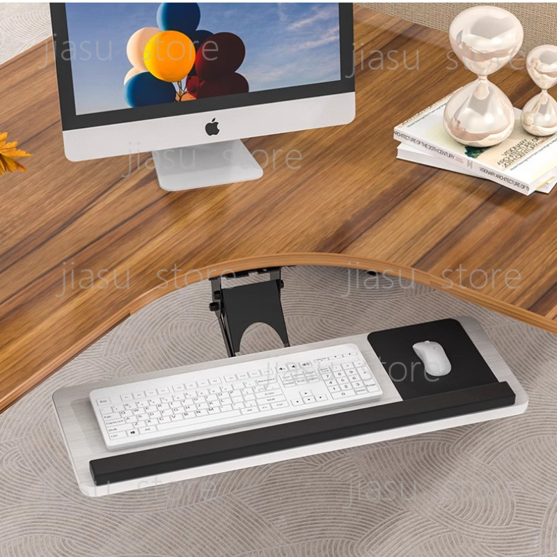 ‌ Ergonomiczna podkładka pod k – Desk Setup With Keyboard Tray recenzja i cena