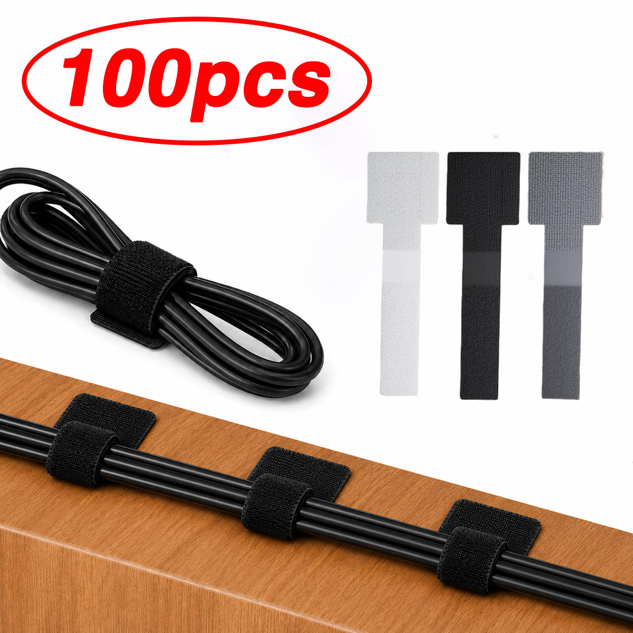 Opaski kablowe wielokrotnego u – Speaker Desk Setup recenzja i cena