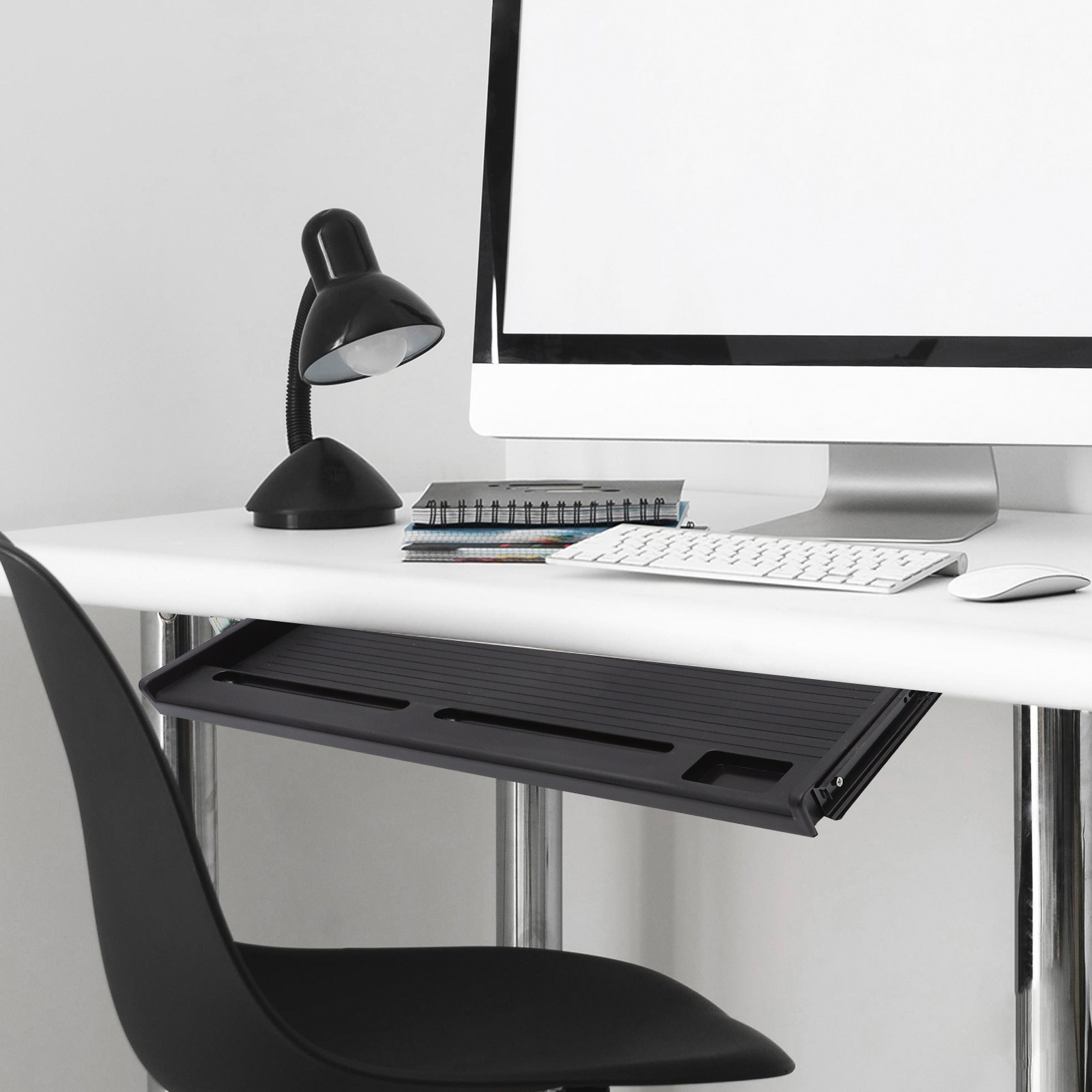 1 zestaw wysuwanej półki na kl – Desk Setup With Keyboard Tray recenzja i cena