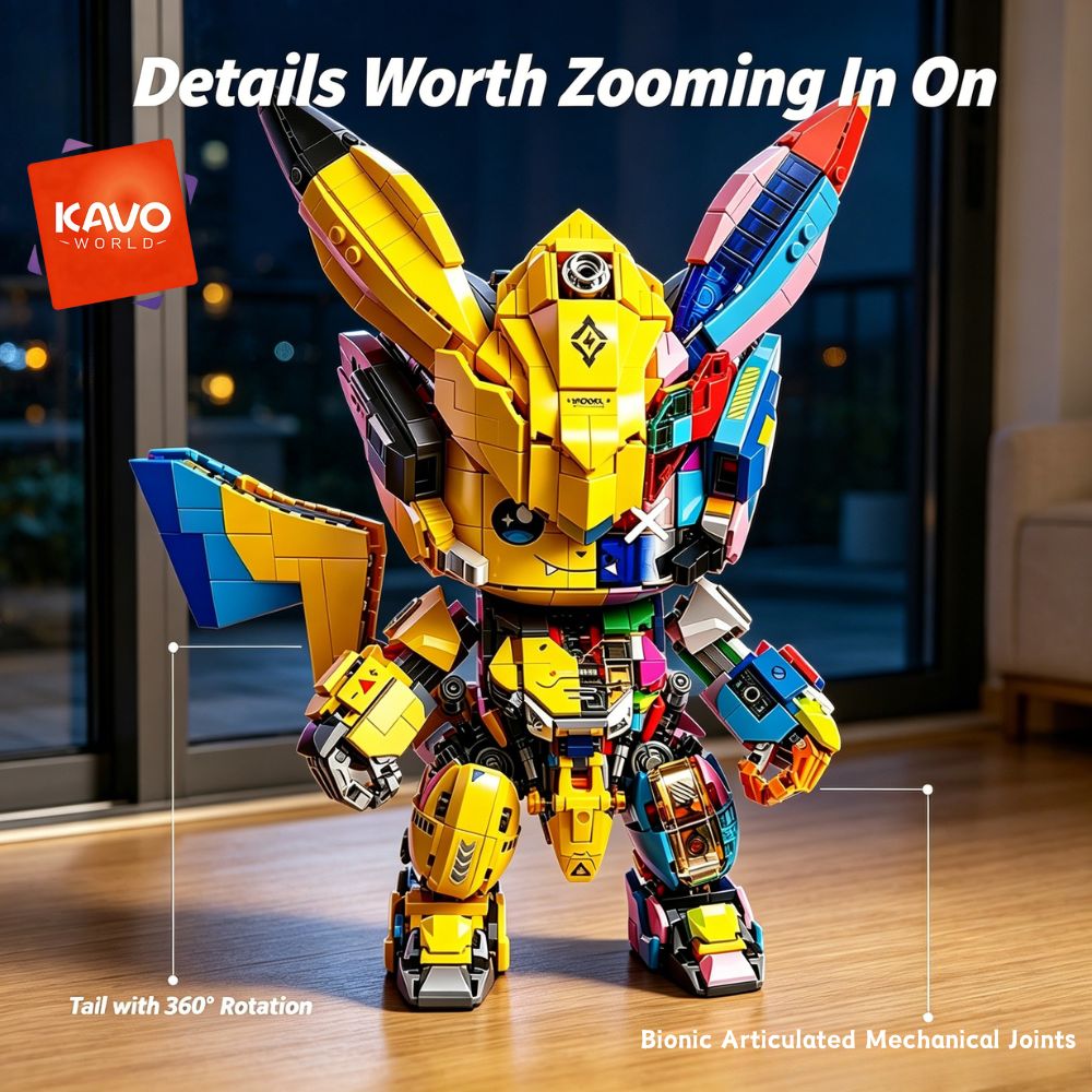 KAVOWORLD 1505 elementów Mecha – Desk Setup Enthusiast recenzja i cena