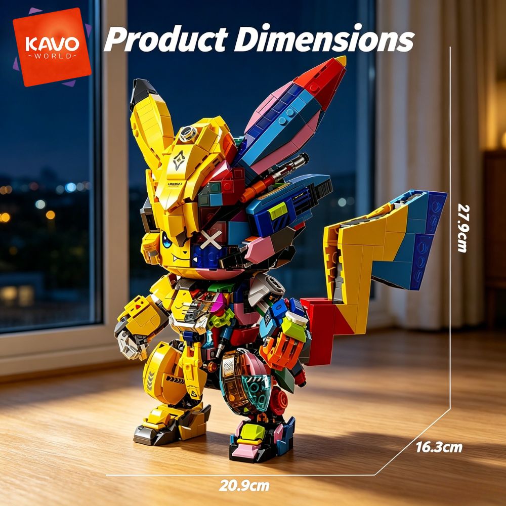 KAVOWORLD 1505 elementów Mecha – Desk Setup Enthusiast recenzja i cena