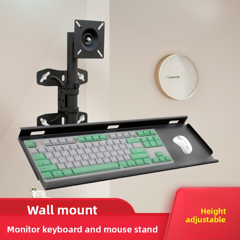 Regulowana ścienna półka na kl – Desk Setup With Keyboard Tray recenzja i cena