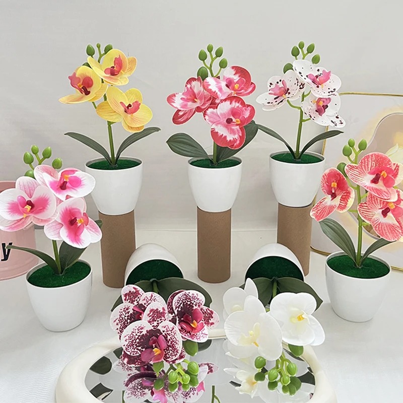 1 szt. 20CM Sztuczne rośliny w – Desk Setup At Home recenzja i cena